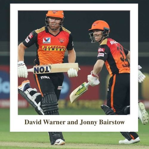 David Warner and Jonny Bairstow