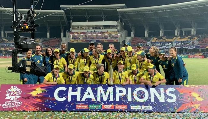 ICC Women's T20 World Cup Winner Australia - 2018