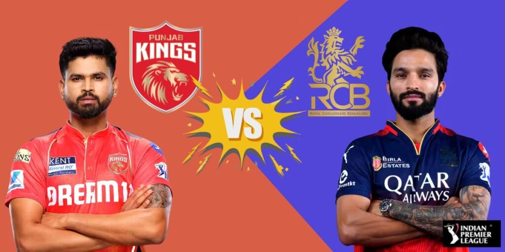 Punjab Kings vs Royal Challengers Bengaluru Match Scorecard, 37rd Match, IPL 2025