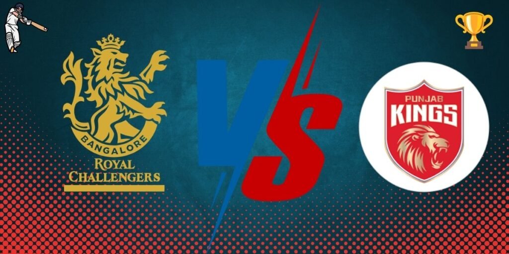 Royal Challengers Bengaluru vs Punjab Kings Match Scorecard, 34th Match, IPL 2025