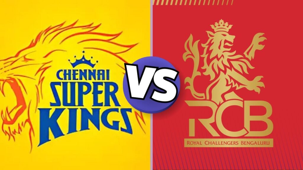 Chennai Super Kings vs Royal Challengers Bengaluru Timeline