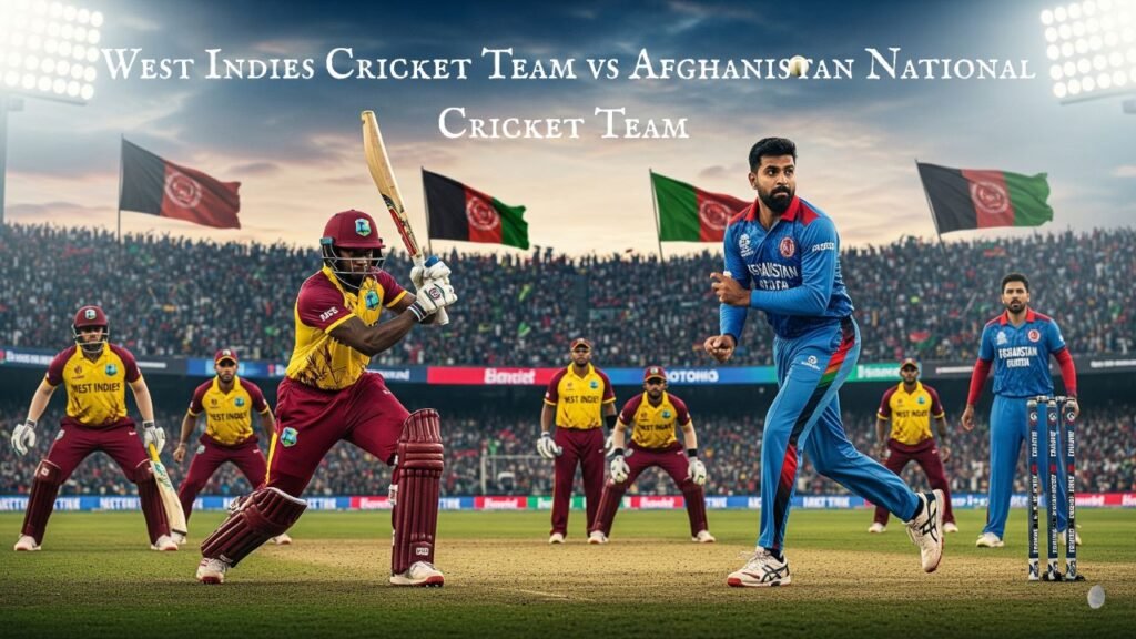 West Indies Cricket Team vs Afghanistan National Cricket Team Timeline