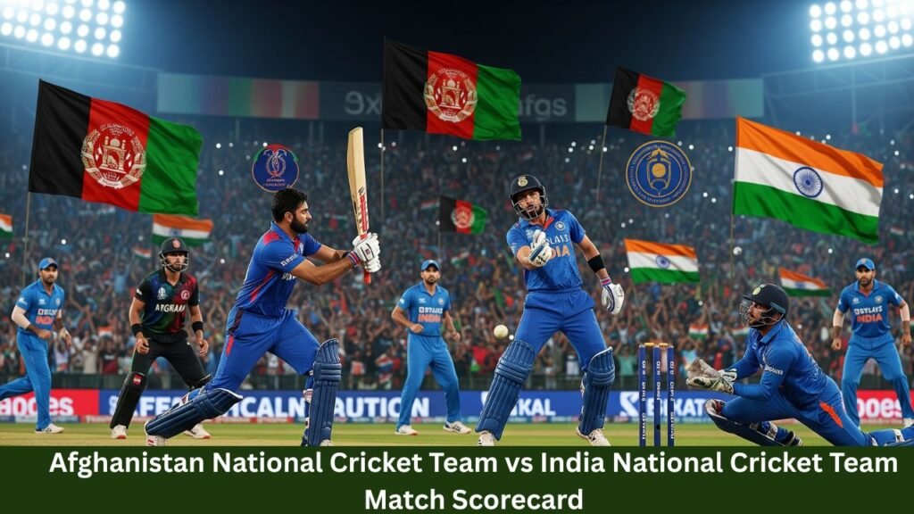 Afghanistan National Cricket Team vs India National Cricket Team Match Scorecard