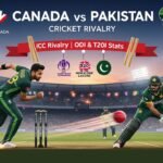 Canada National Cricket Team vs Pakistan National Cricket Team Timeline 