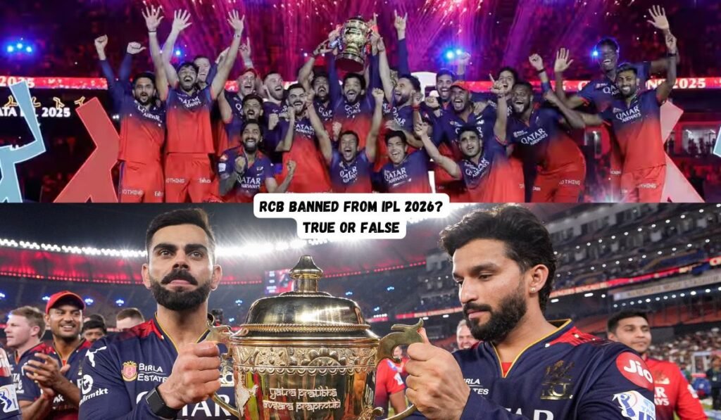 RCB Banned from IPL 2026?