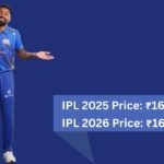 Hardik Pandya IPL 2025 Price