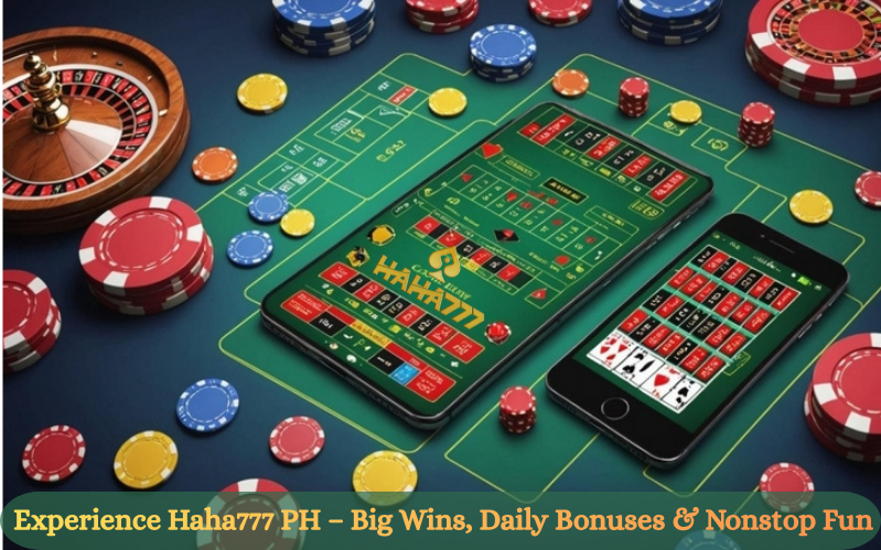 Haha777 PH– Join Now for Top Online Casino Bonuses & Wins